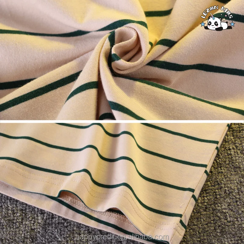 LEZONKIDS - Conjunto de Roupas Casuais para Bebês Meninos Personalizáveis Camiseta Manga Curta e Calças 2 Peças